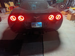 2005-2013 C6 Corvette InfiRai Tail Lights  (Red Look)